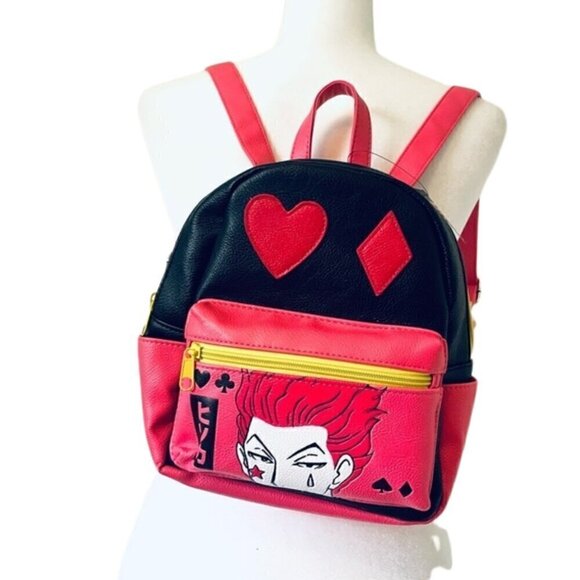 NWT Hunter x Hunter Hisoka Morow Mini Backpack β Anime & Manga Fan Must-Have! π - Picture 1 of 12